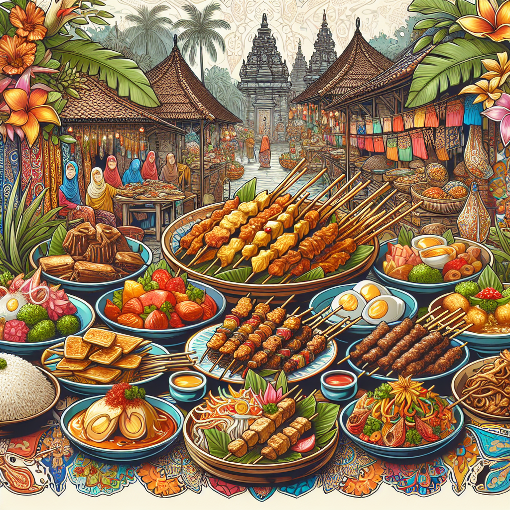 Kuliner Nusantara: Beragam Makanan Nasional Indonesia Memesona Dunia