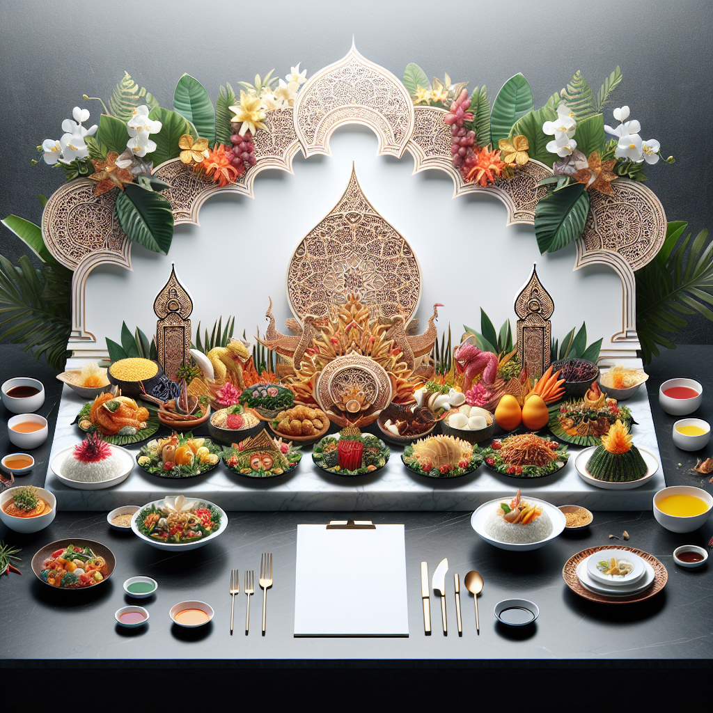 Kreasi Plating Mewah: Memperindah Cita Rasa Kuliner Indonesia