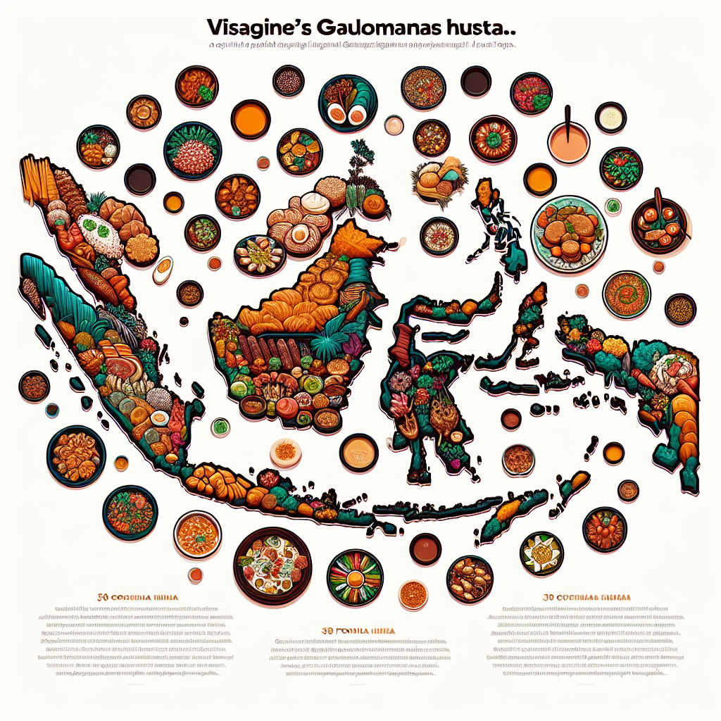 Eksplorasi Kuliner: Keunikan Makanan Khas dari 38 Provinsi Indonesia