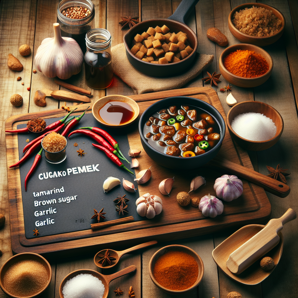 Cara Membuat Resep Cuko Pempek yang Autentik dan Lezat